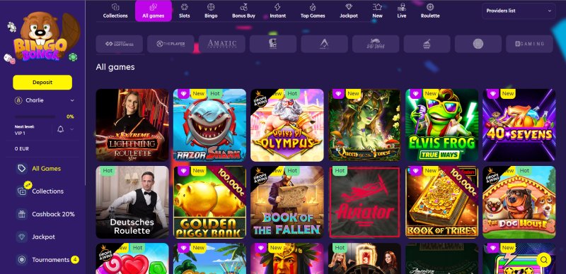 Bingo Bonga Games
