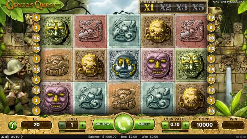 Gonzo's Quest Demo