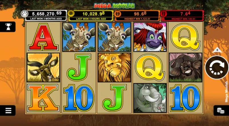Mega Moolah Demo