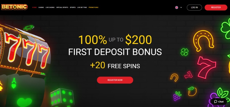 Betonic Homepage
