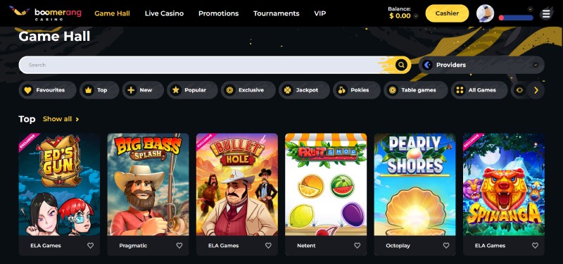 Boomerang Slots