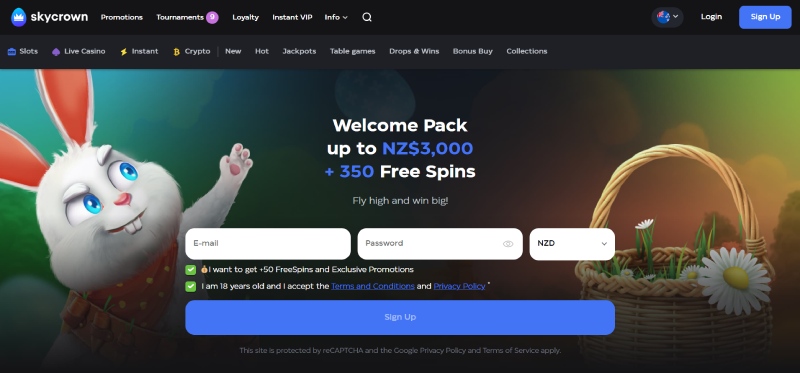 Skycrown Homepage