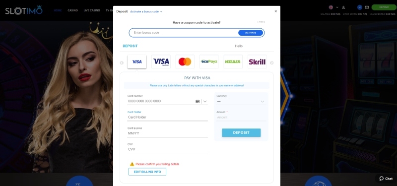 Slotimo Deposit 2