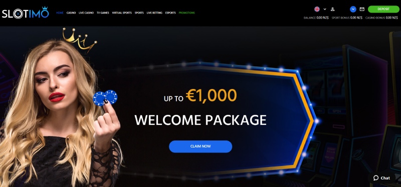 Slotimo Homepage