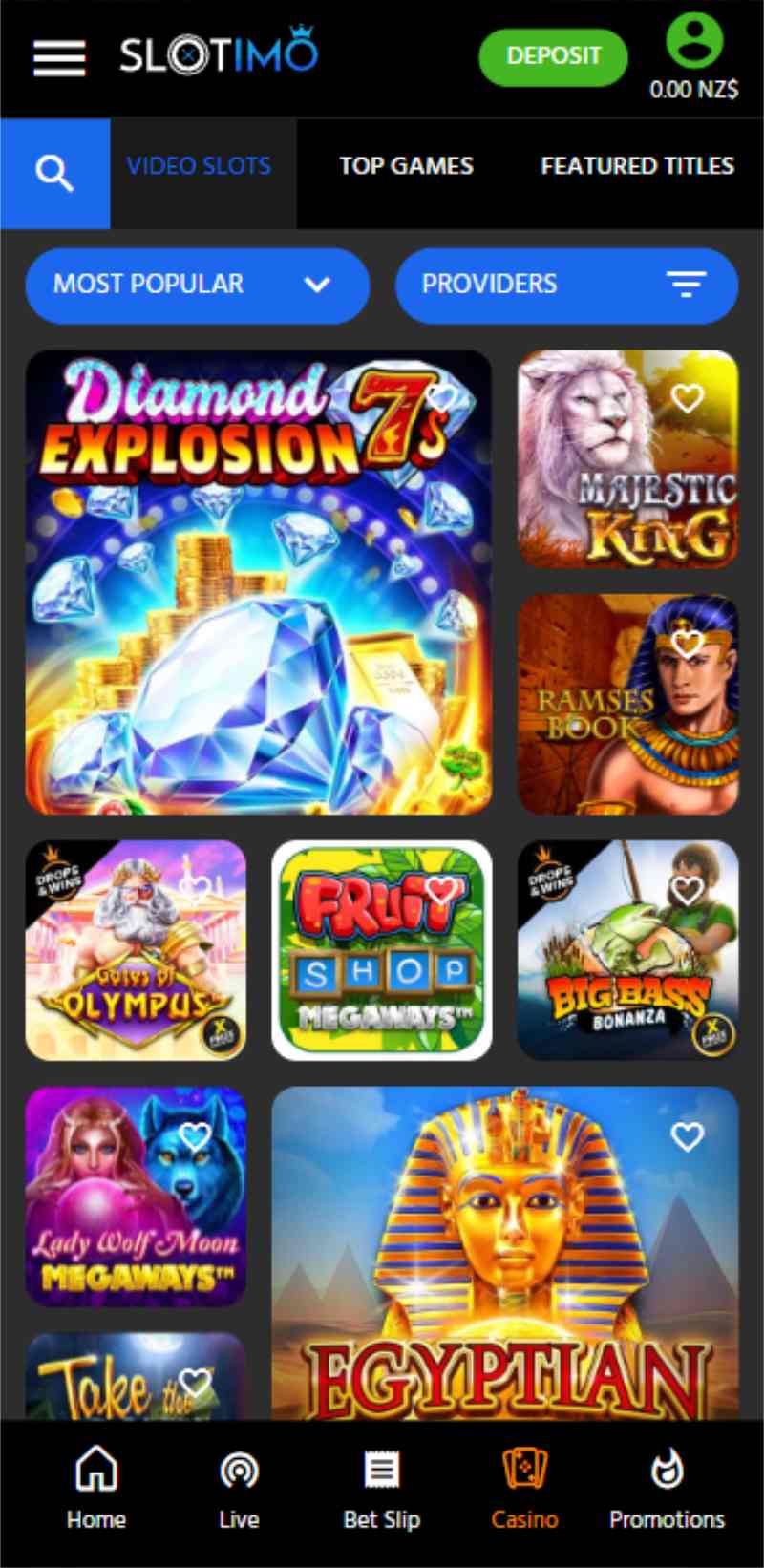 Slotimo Slots