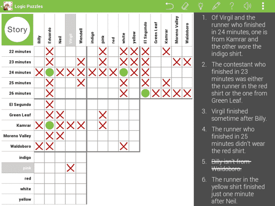 Logic Grid Puzzles