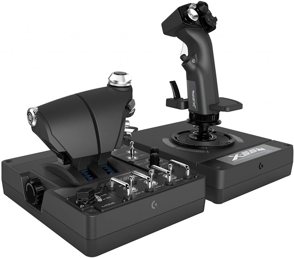 Logitech G X56 H.O.T.A.S. RGB Throttle and Stick
