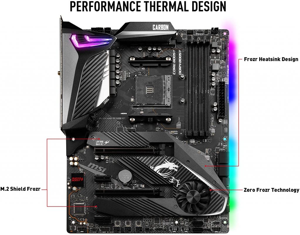 MSI MPG X570 GAMING PRO CARBON