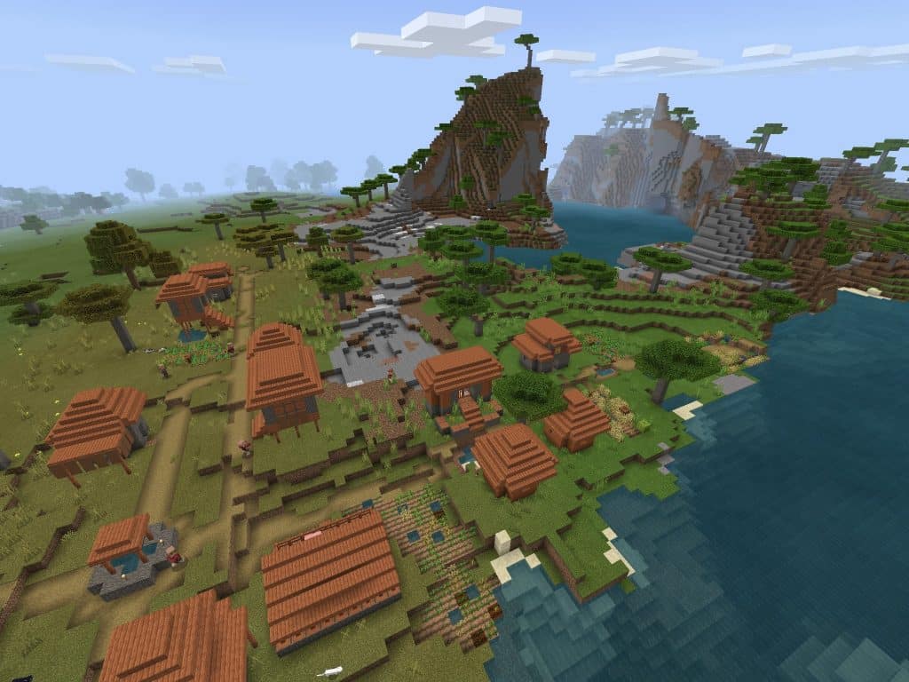 SAVANNA VILLAGES ON THE GREAT PLAINS