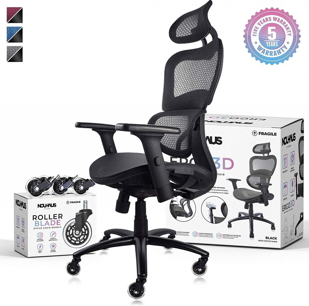 NOUHAUS Ergo3D Ergonomic Office Chair