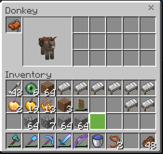 How to Craft a Saddle?