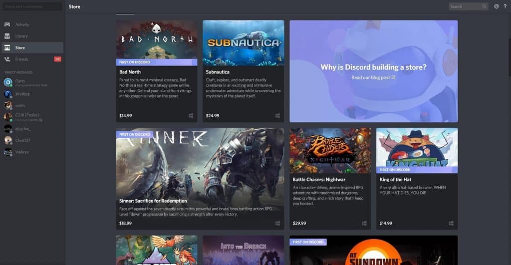 Add Games to Discord Library