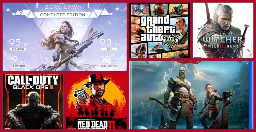 Best Selling PS4 Games of All Time