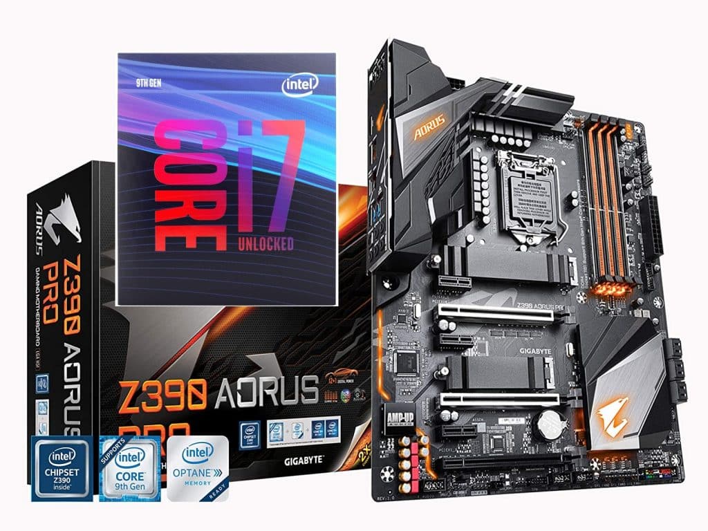 Intel Core i7-9700K & GIGABYTE Z390 AORUS Pro