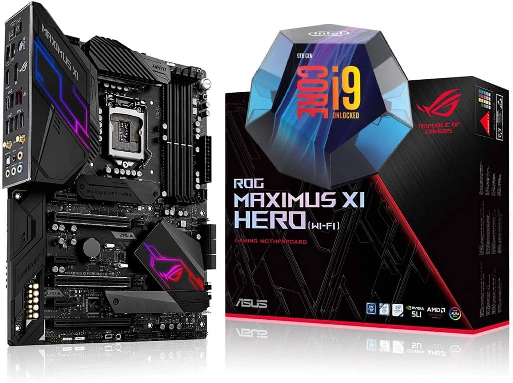Intel Core i9-9900K & ROG Maximus XI Hero Z390