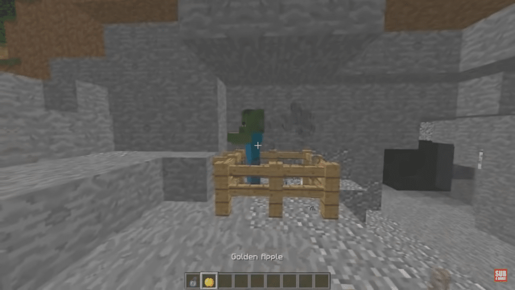 Curing a zombie villager in Minecraft is possible