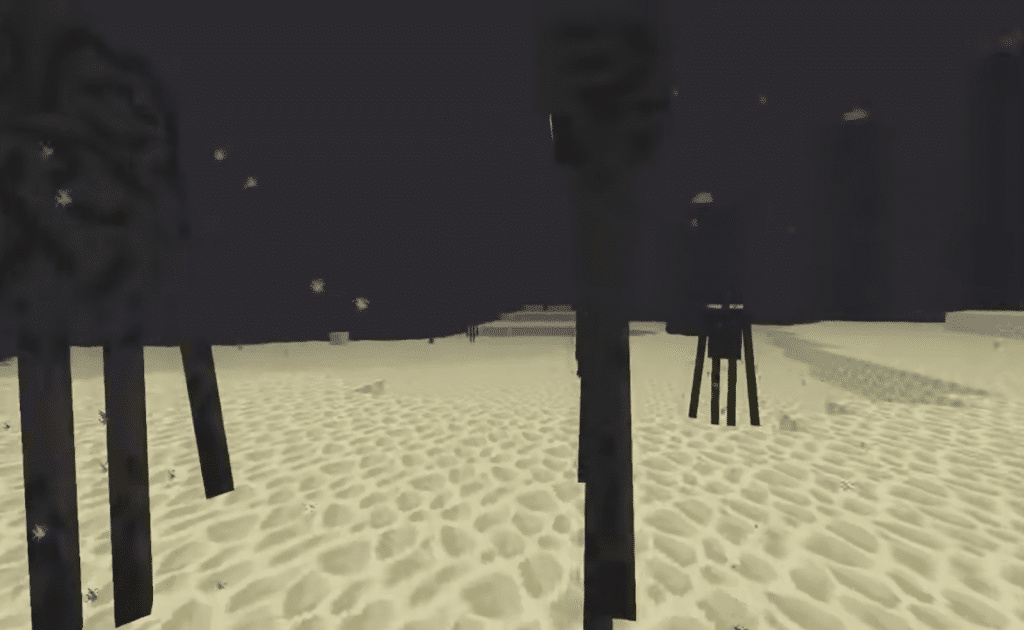 Enderman Noises are backward played words