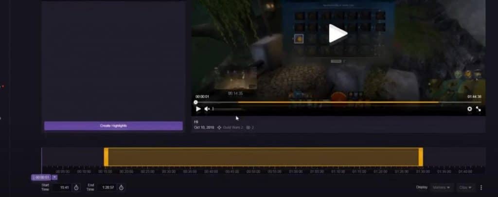 Create Highlight