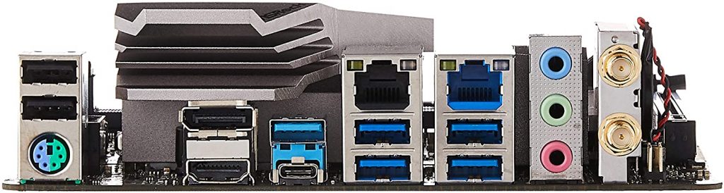 ASRock Z490M Ports