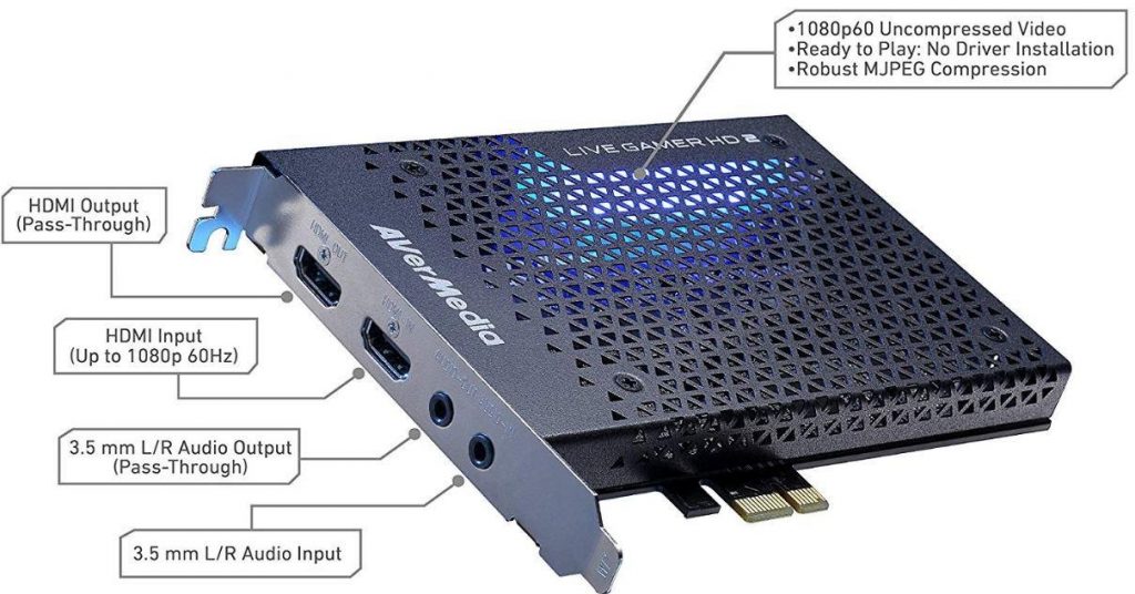 PCI Express Capture Card parts
