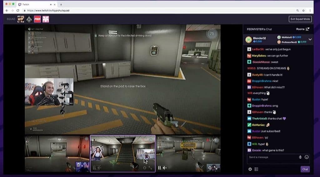 squad stream