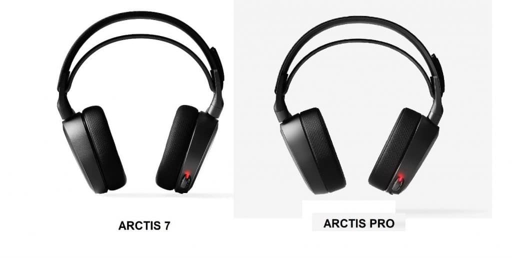 Arctis 7 and Arctis Pro