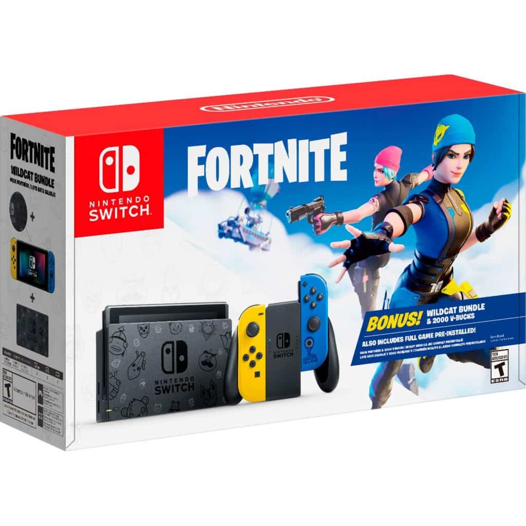 Nintendo Switch Fortnite WildCat Bundle