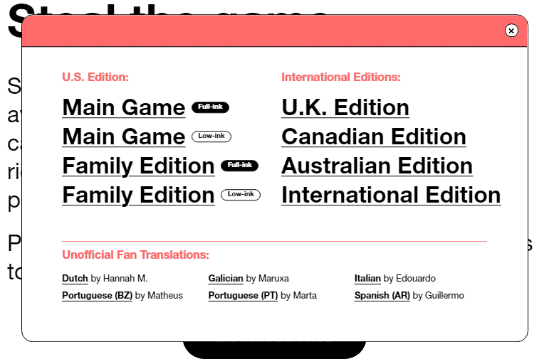 Can I print cards and play