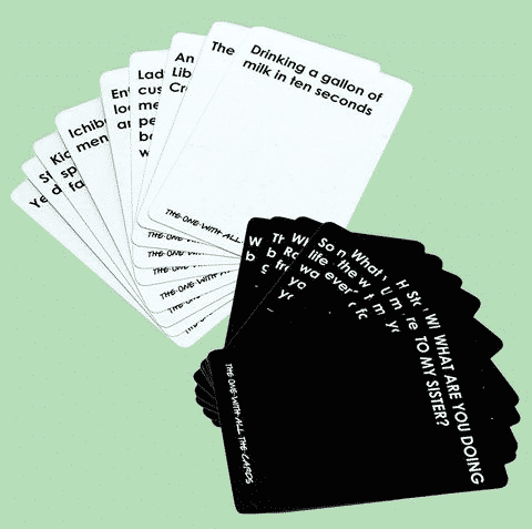 Cards Against Humanity card dack