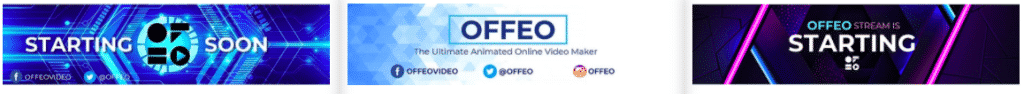 Twitch Banner in Offeo