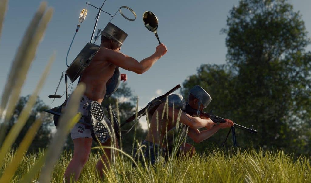 frying pan weapon