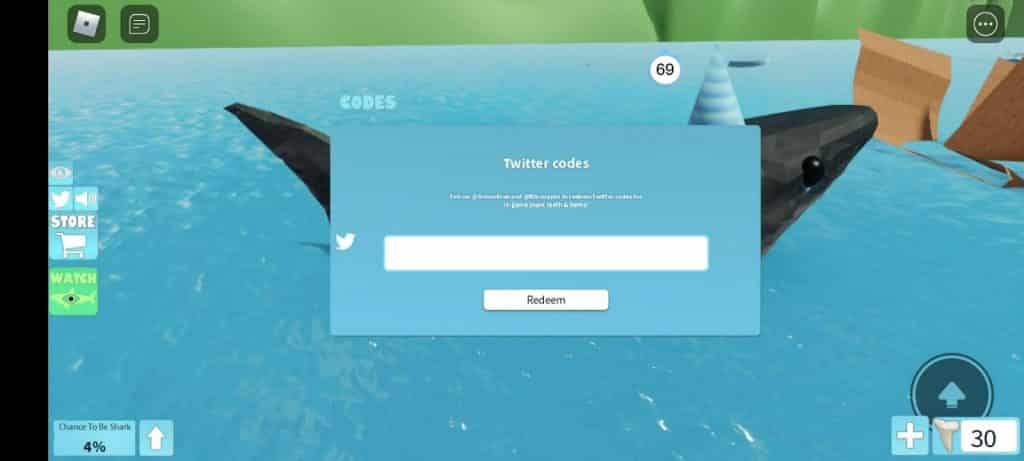 Codes for SharkBite
