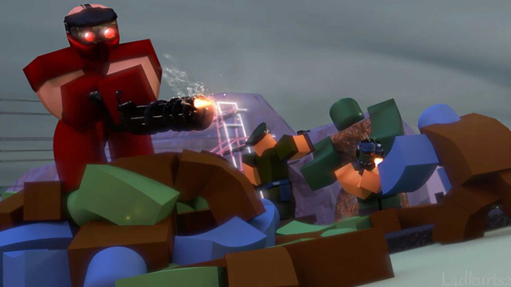 Golden Commando in Roblox Tower Battles