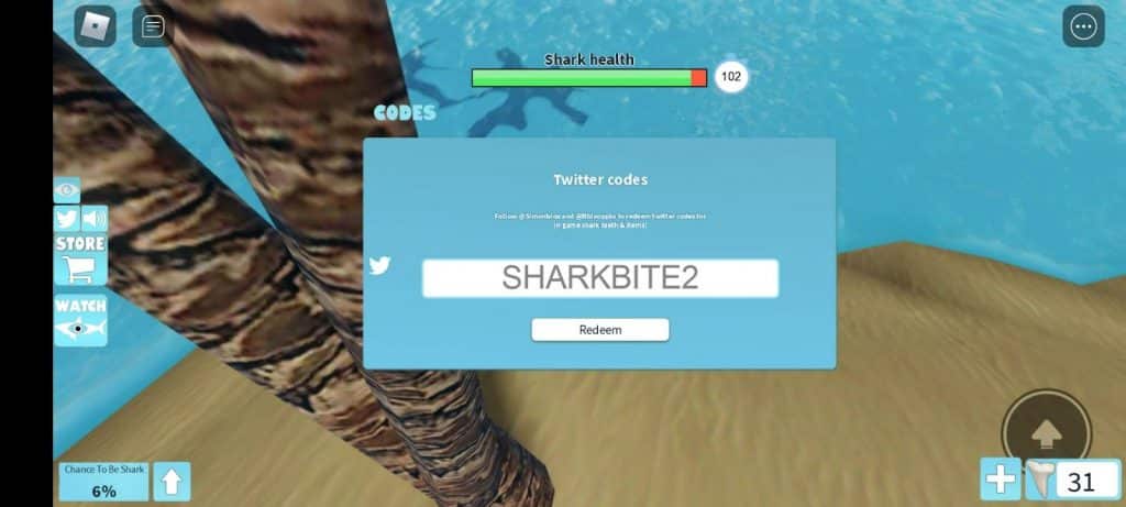 How to Redeem Shark Bite Codes
