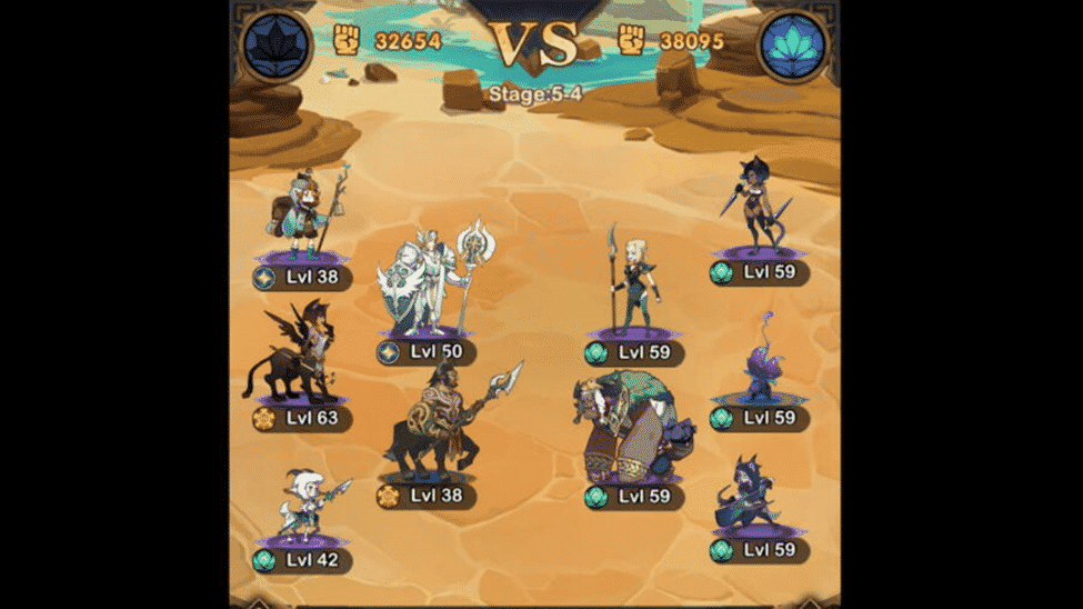 AFK Arena Weakness Chart