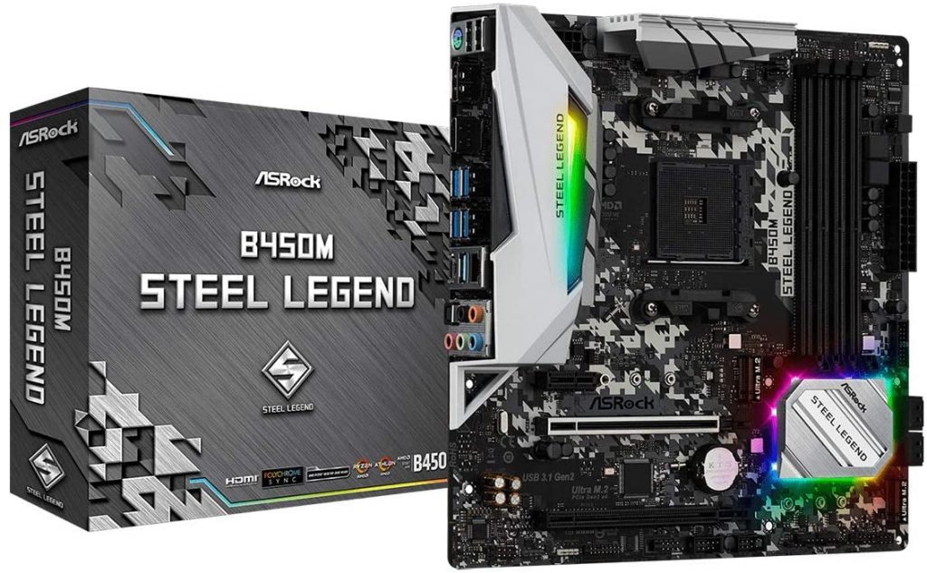 ASRock B450M Steel Legend