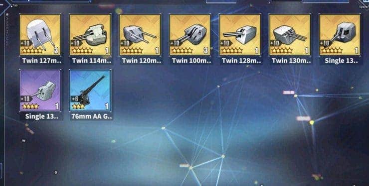Destroyers Guns Tier List