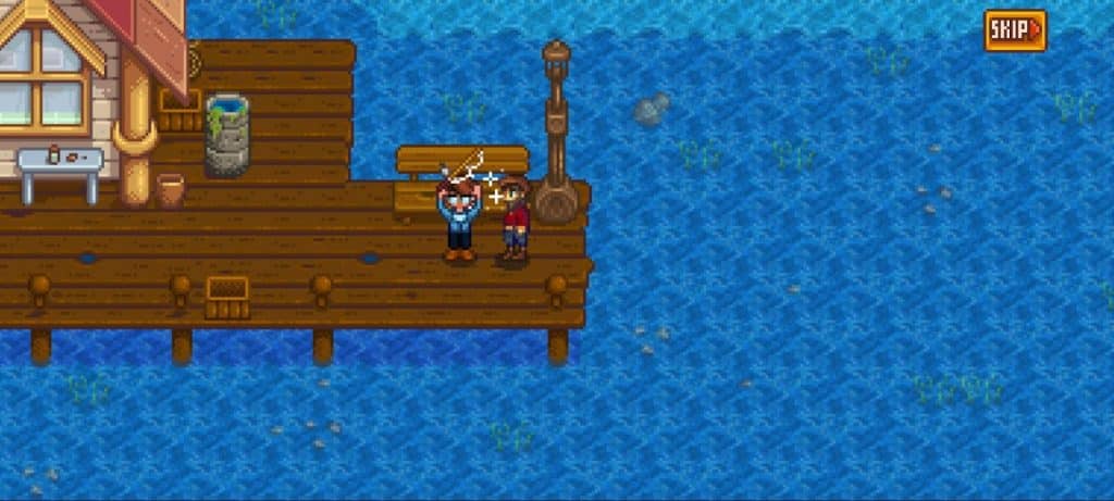 Fish at the pier