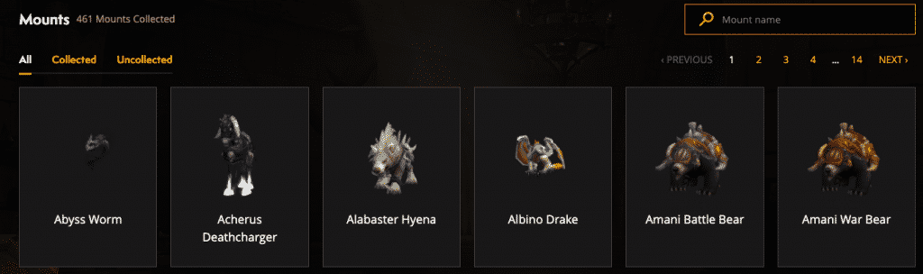 Mount Collection