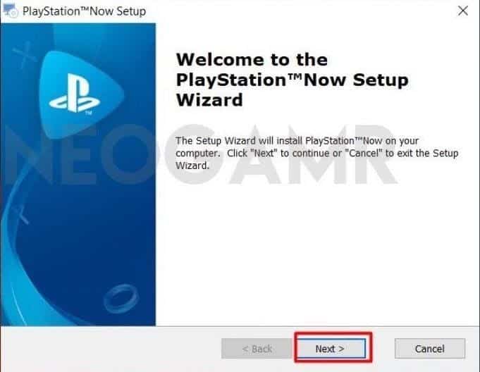 Setting up PS Now