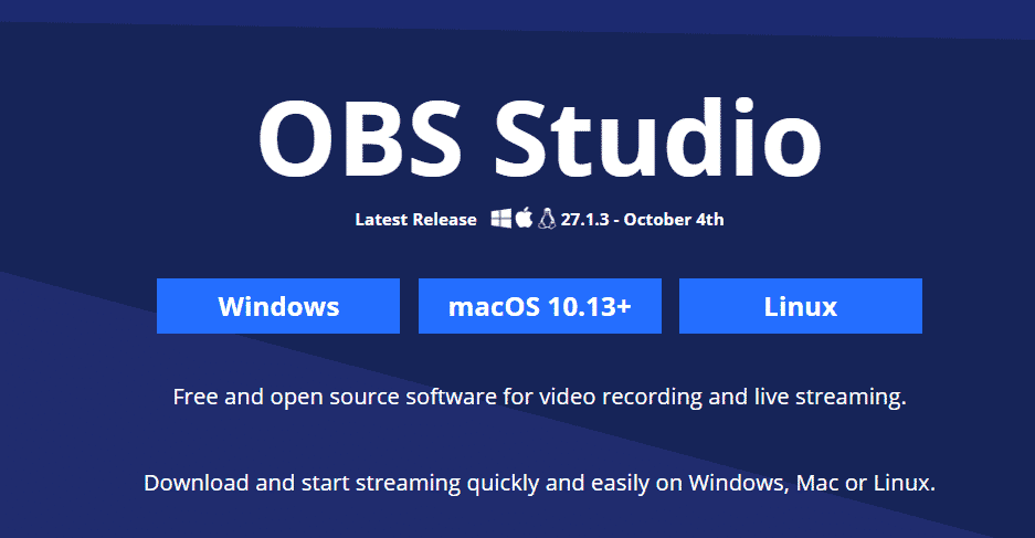 nstall Stream OBS