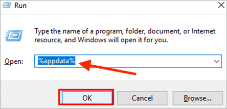 run appdata