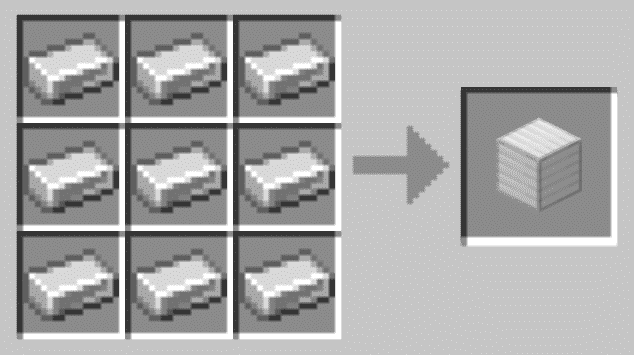 3x Block of Iron