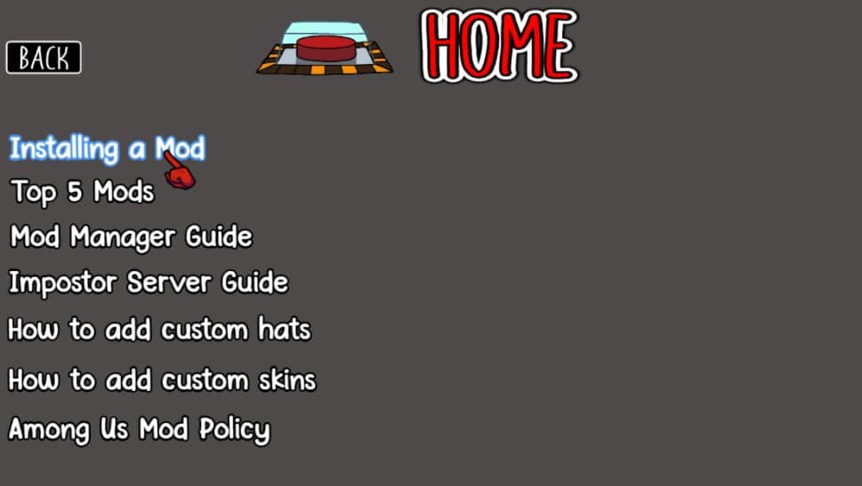 AU Mods guide