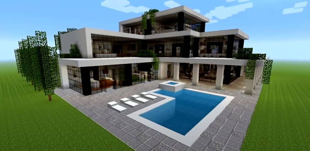 Clean Modern Mansion Design