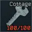 Cottage Back door Key