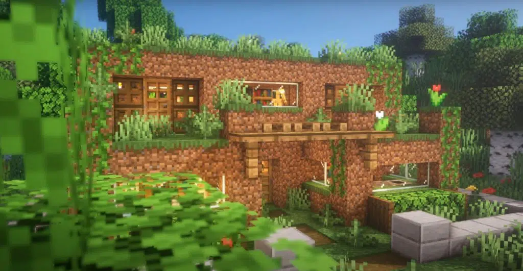 Decorative Dirt House