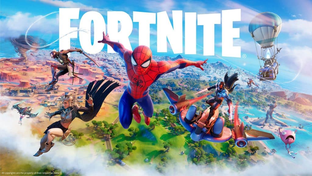 Fortnite Chapter 3 Map with a Marvel Twist