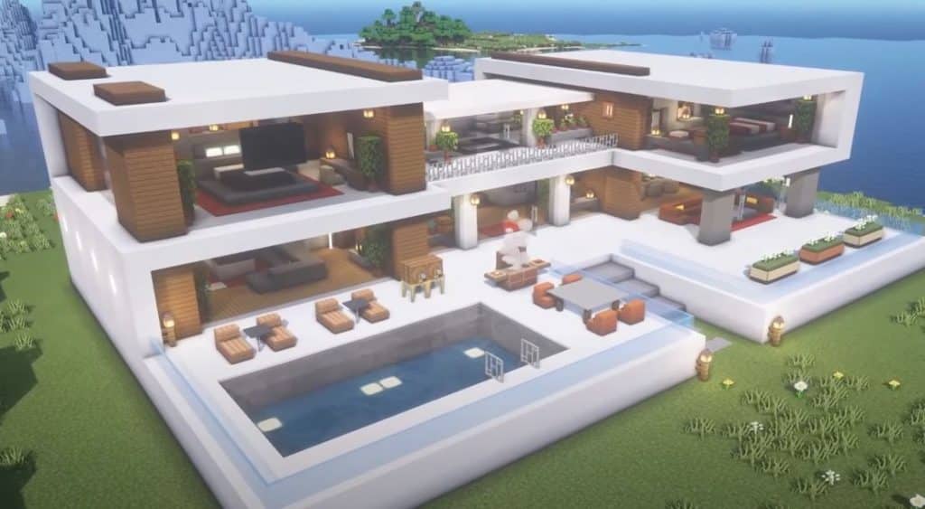 Large Modern Mansion House