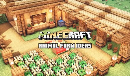10 Best Minecraft Animal Farm Design Ideas in 2025 Minecraft Animal Farm Ideas
